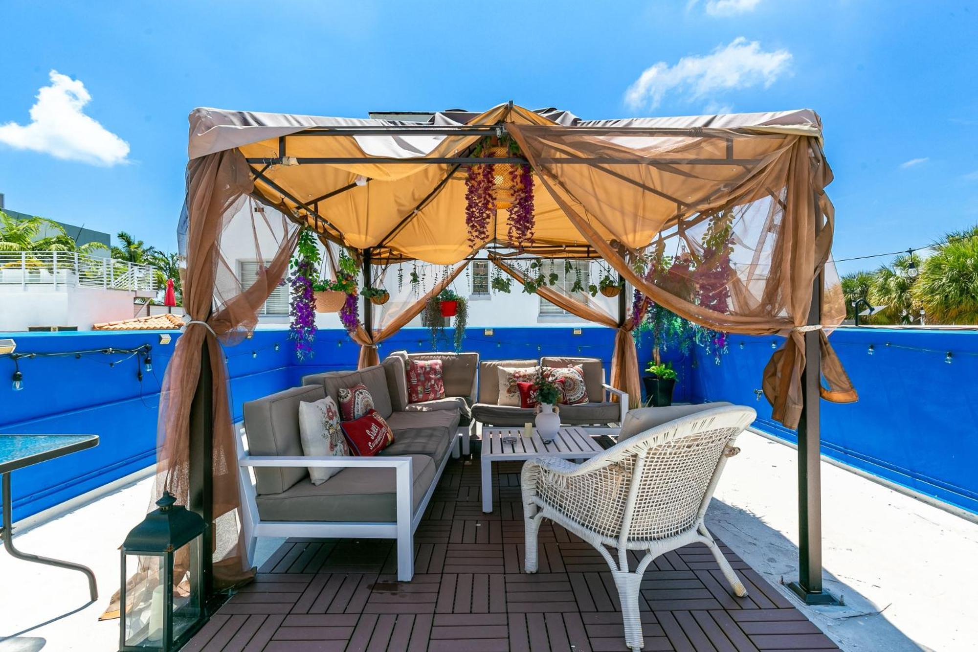 2Bedroom 2Bath Loft Exclusive Rooftop&Jacuzzi,1Block From Beach マイアミビーチ エクステリア 写真